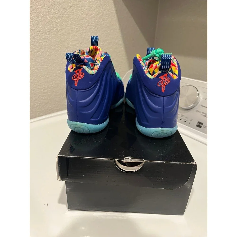 Nike Little Foamposite One ASW Deep Royal Blue Youth Size 2.5Y DZ5192-400 Shoes